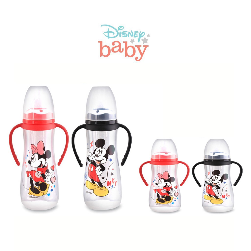 Lusty Bunny Disney Baby Bottle With Handle - Botol Susu Bayi 250/125ml (DMM-1121/1111)