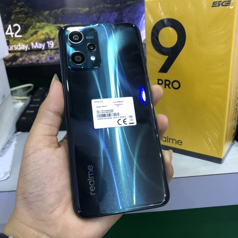 Realme 9 Pro 8/128 Second Fullset Mulus