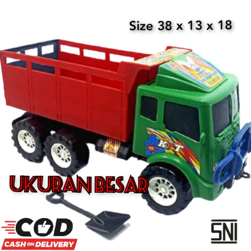 KTT 210 Mainan mobil truk ukuran besar truk pasir dump