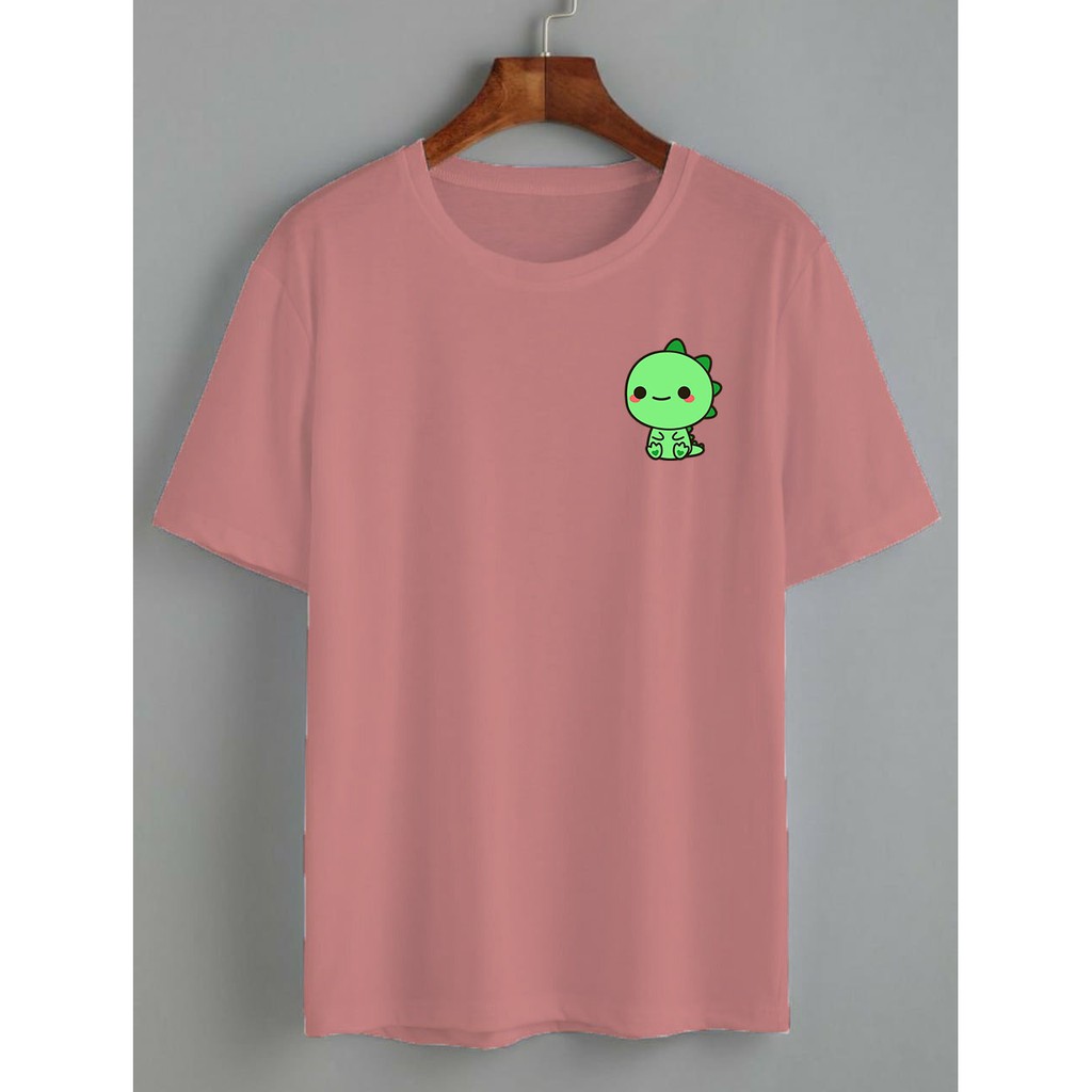 kaos CUTE DINO/ kaos wanita / KATUN 24S