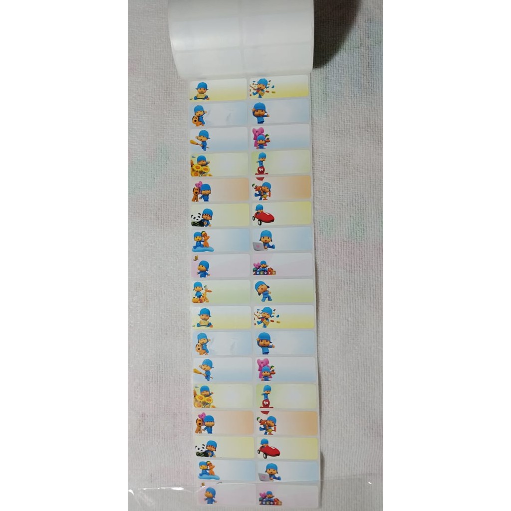 

Sticker Label Motif Pocoyo (isi 42pcs) variasi gambar