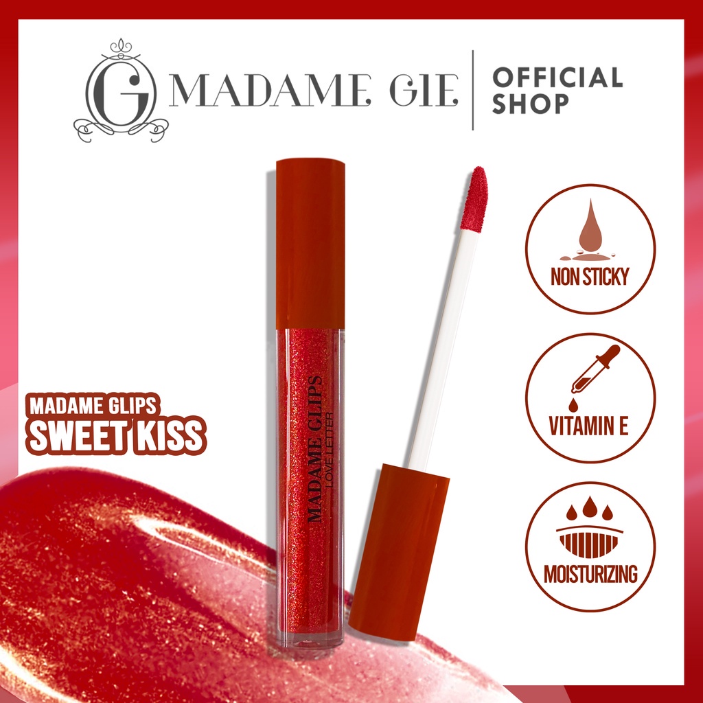 *RM* READY! Madame Gie Madame Glips / LIP GLOSS MADAME GIE BPOM