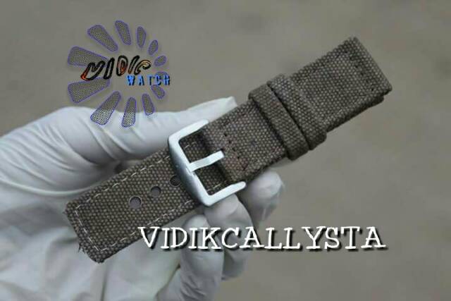 STRAP CANVAS NYLON 24MM / TALI JAM KANVAS UNIVERSAL 24 MM / PROMO BIG SALE