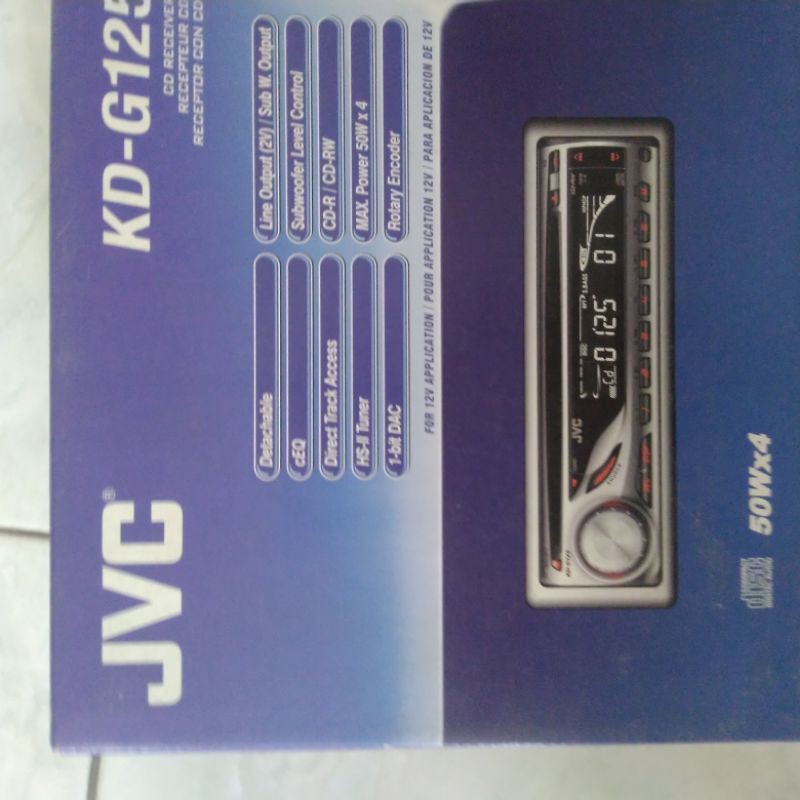 JVC KD-G125