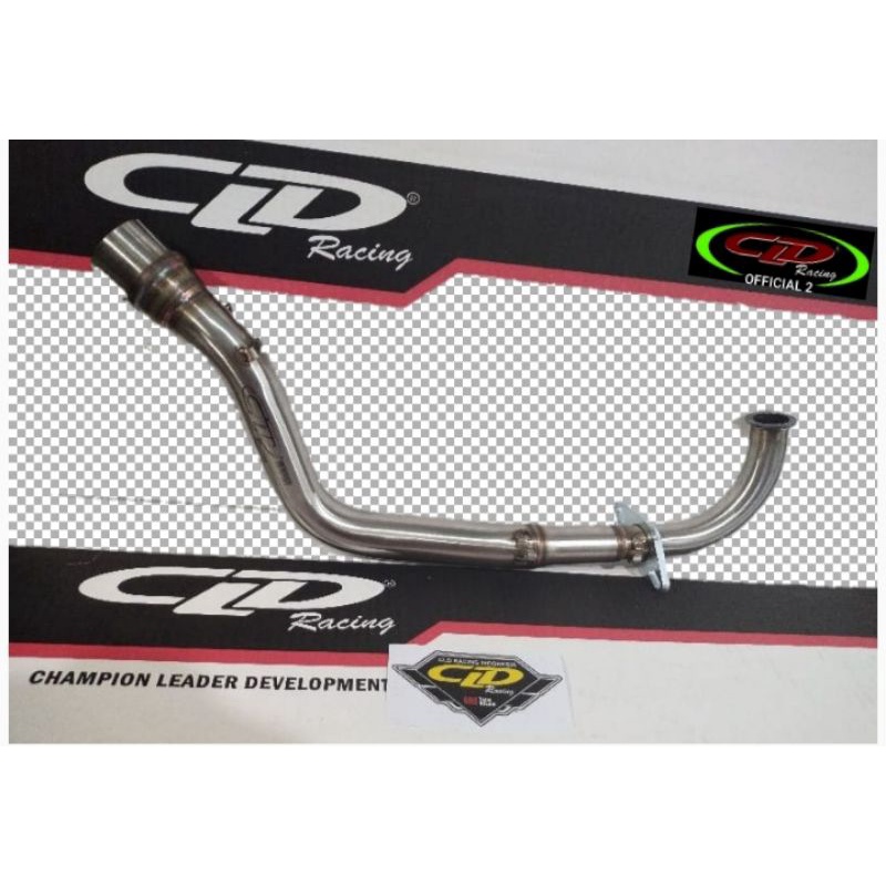 Leheran/Header Knalpot CLD Honda Genio/Beat 2020/Scoopy 2021 Model Kolong Inlet 38