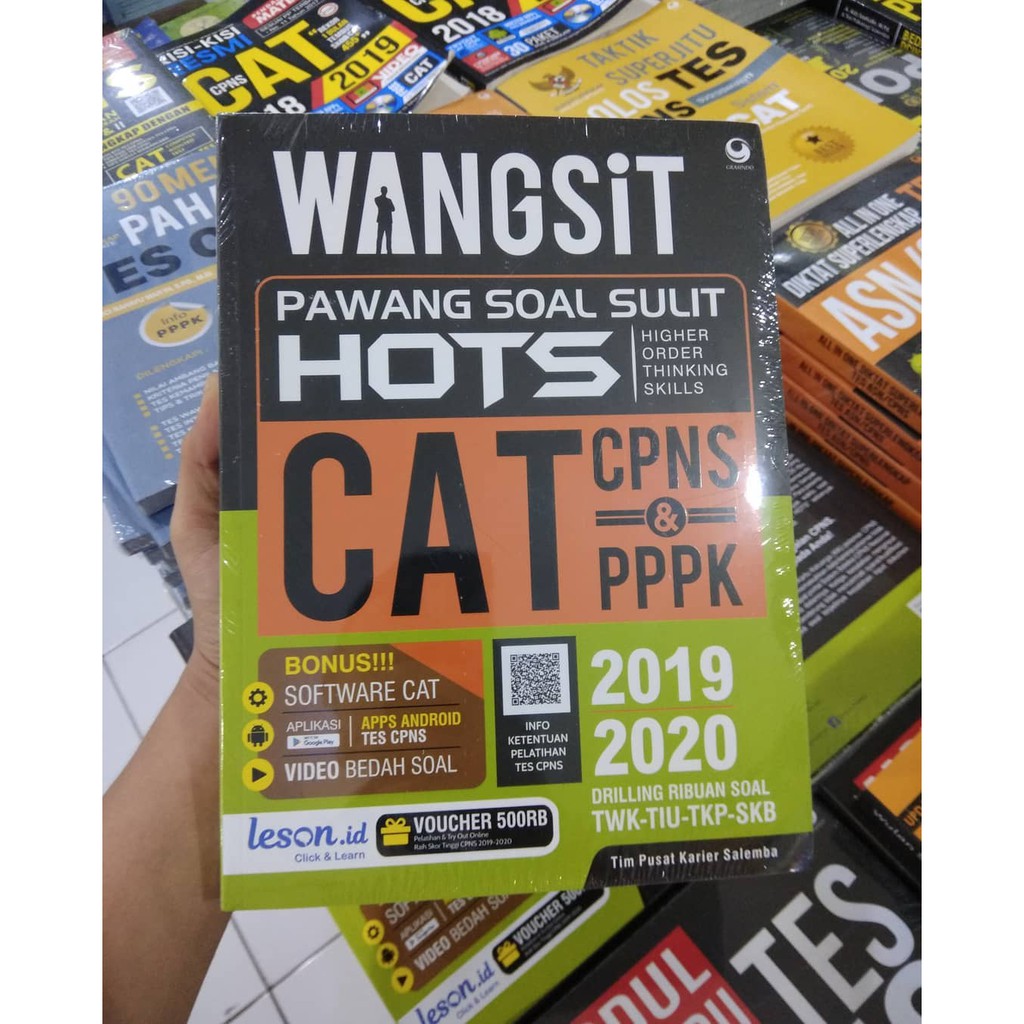 Buku Kisi Kisi Cpns Latihan Soal Cpns Wangsit Hots Cat Cpns Pppk Buku Soal Soal Test Cpns Shopee Indonesia