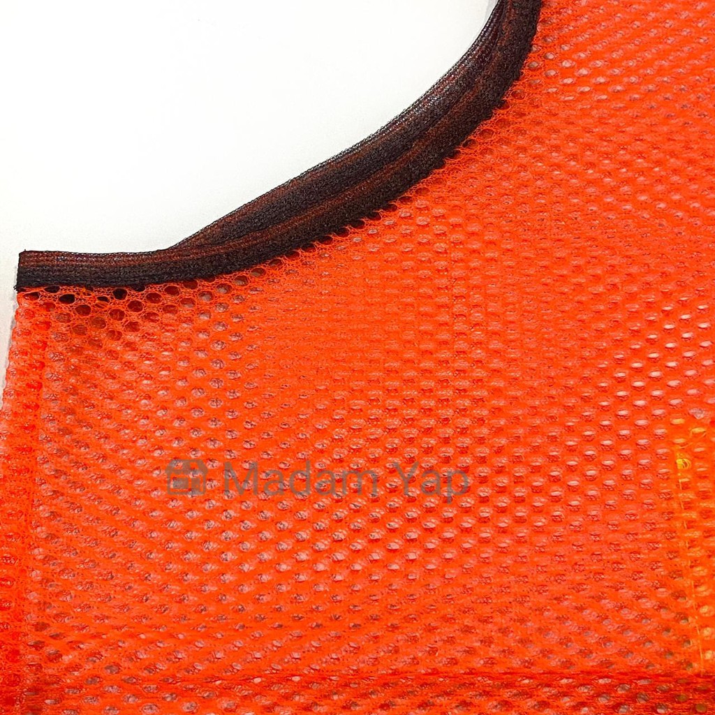 Rompi Safety Vest Proyek - Rompi Jaring Orange Guard