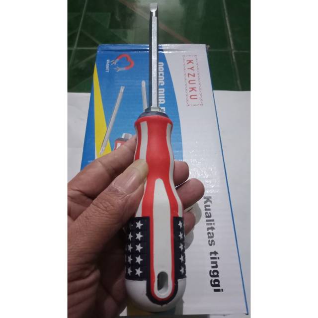 Obeng amerika bolak balik/ obeng + / - amerika