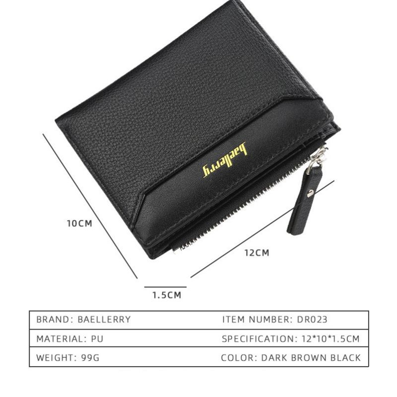 DR023 Dompet Baellerry Pendek Resleting New