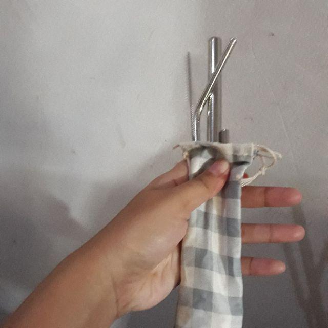 Reusable Stainless Steel Straw - Set Bubble Drink