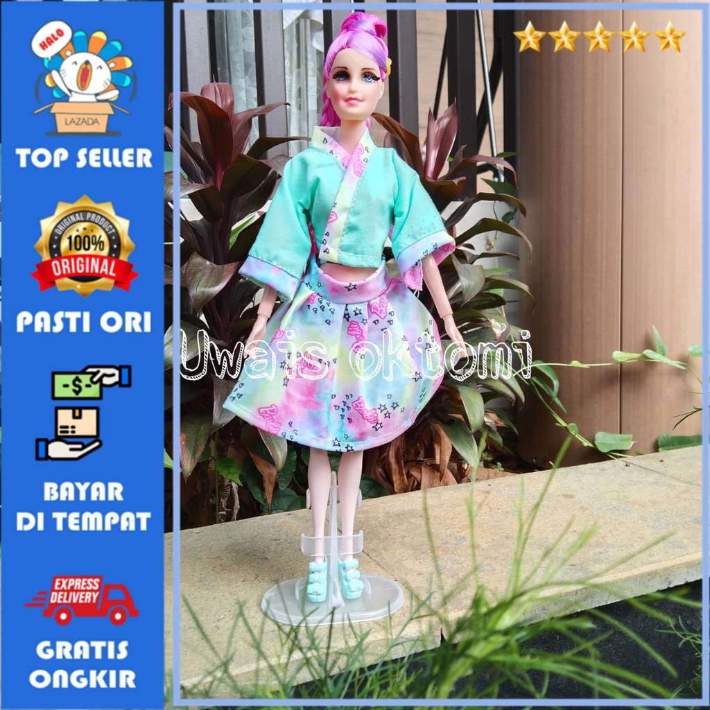 Boneka Barbie Rambut Panjang mainan Boneka Berbie Murah Terbaru Boneka Manian Anak Perempuan Boneka 