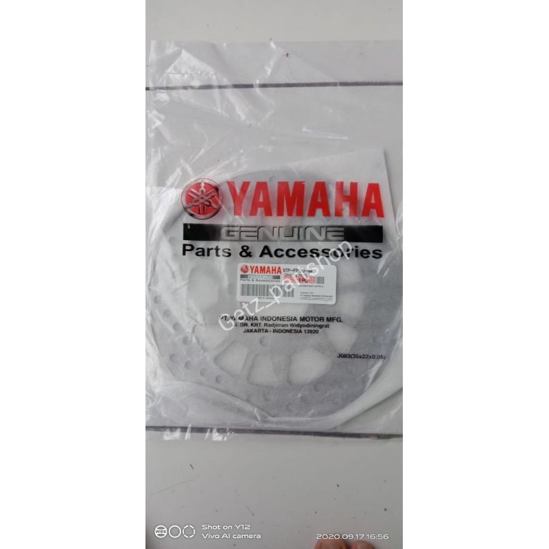 Piringan Cakram Rem Depan Disk Brake Ori Yamaha Jupiter z Vega R/new Mx Xride