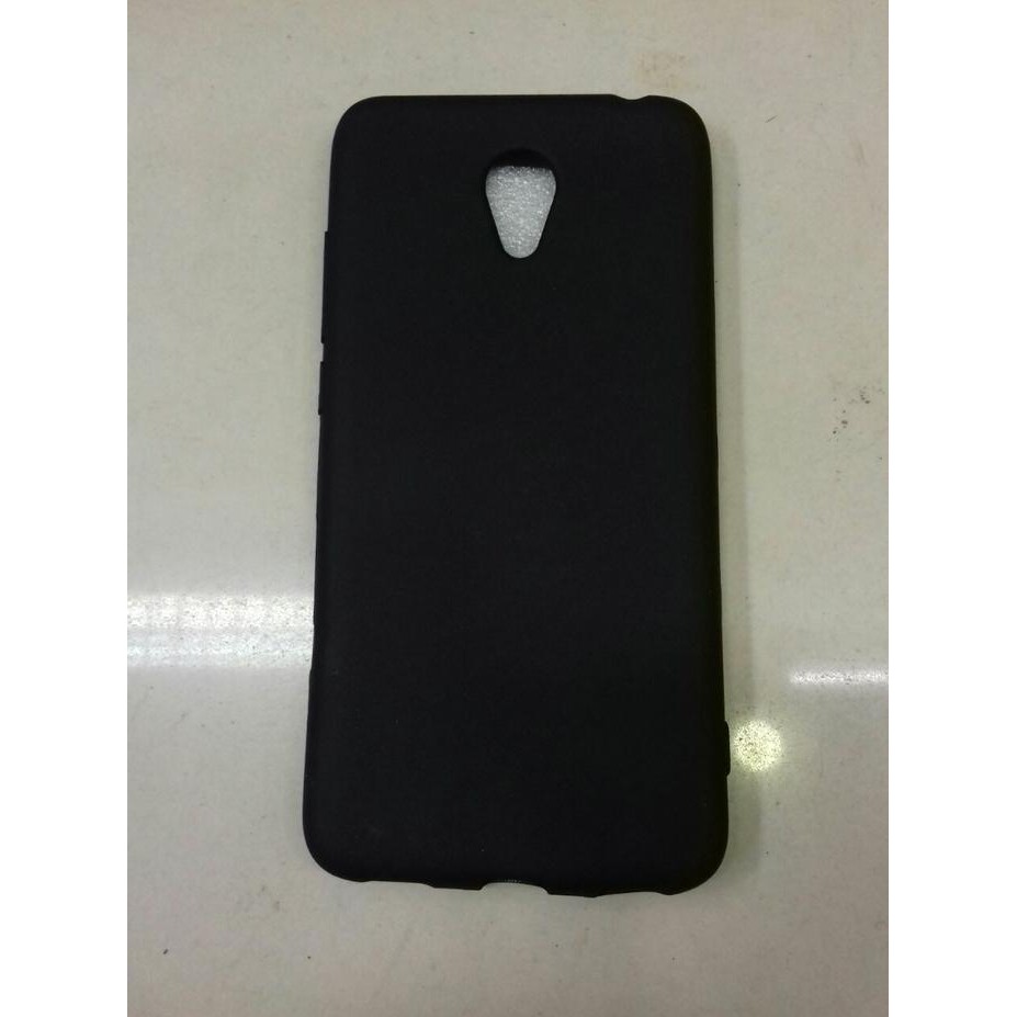 CASING HP BLACK MATE MEIZU M6 SILIKON MEIZU M6 HITAM DOVE TOP4698 LOP55