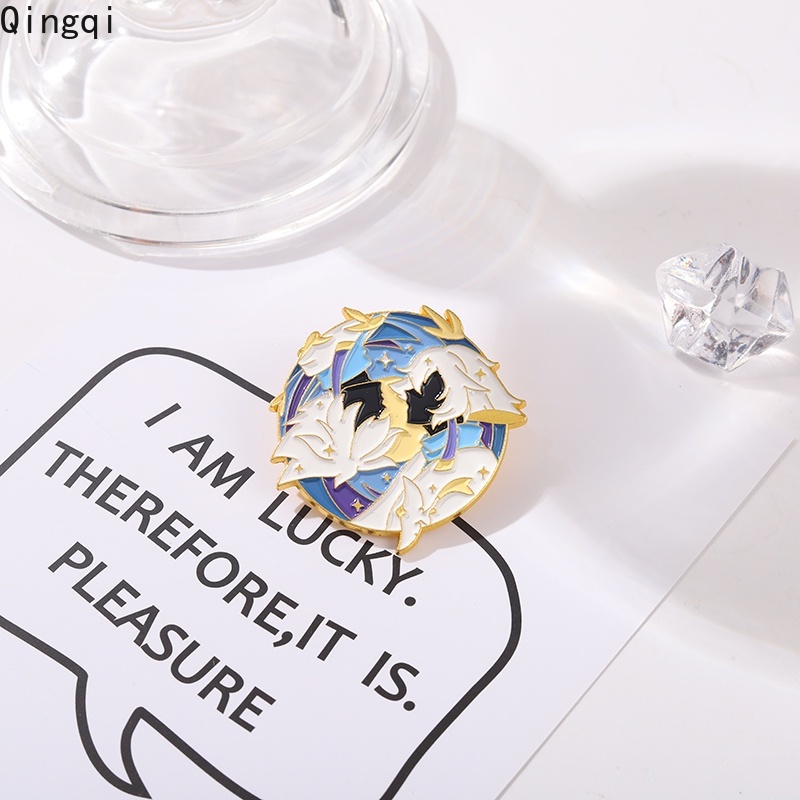 Bros Pin Enamel Desain Karakter Kartun Game Encounter The Light Untuk Hadiah