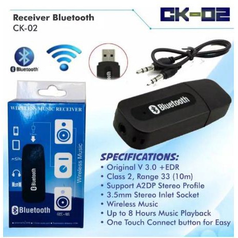 Bluetooth Receiver CK02 CAR BLUETOOTH 3.5 MM AUDIO MUSIC