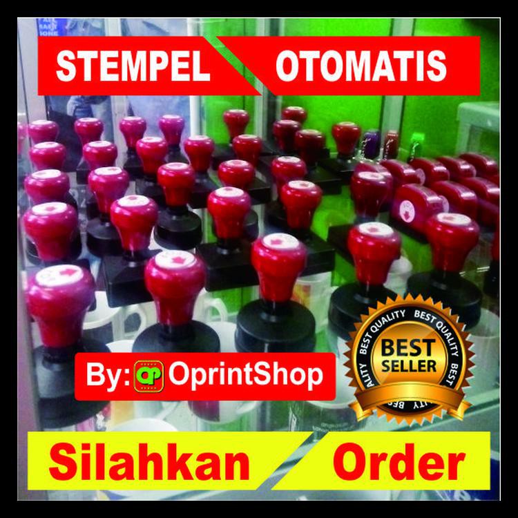 Big Sale Stempel Warna Otomatis Kilat 15 Menit Stempel Flash Cap Murah - Kecil 1 Warna Keren