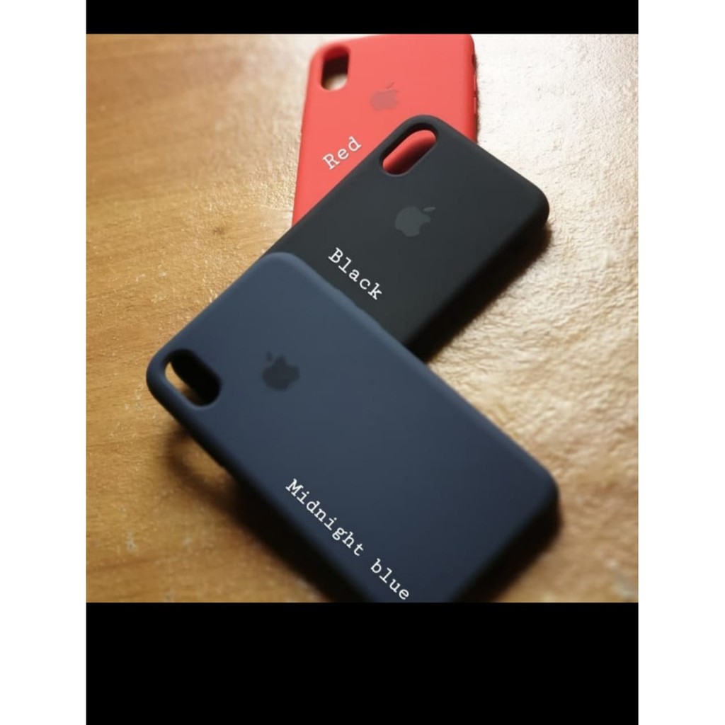 Casing / Cover / Case / Silikon Polos Apple Iphone Original OEM Iphone XS MAX