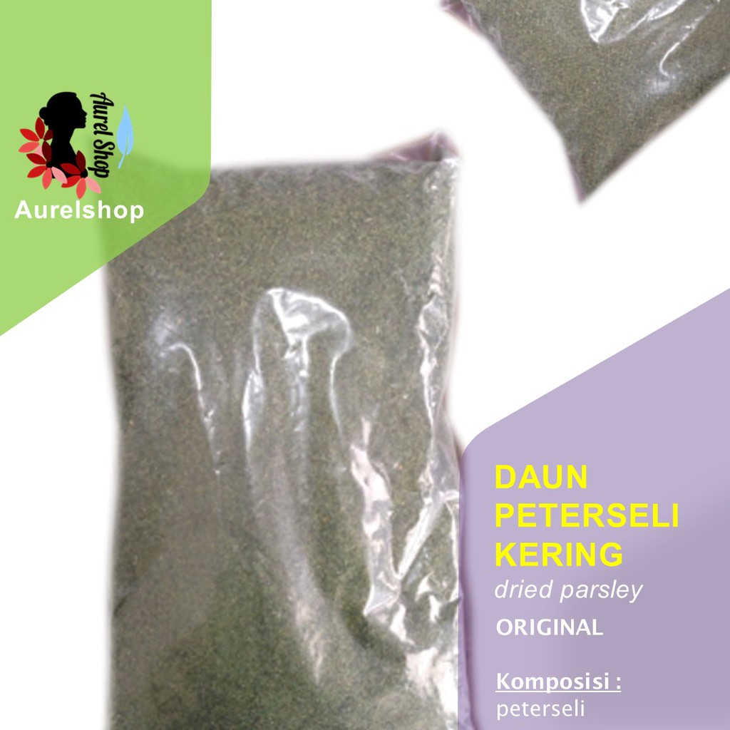 

Daun Parsley Kering 250g, 500g, 1 kg / peterseli / dried parsley