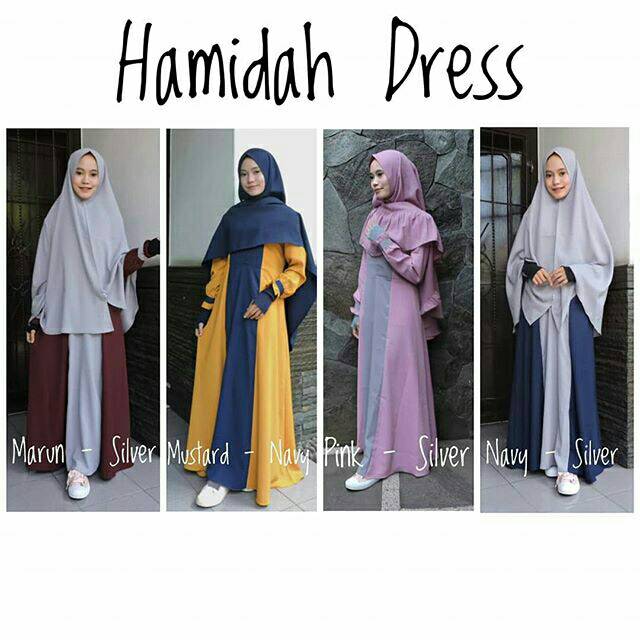 Hamidah set dress