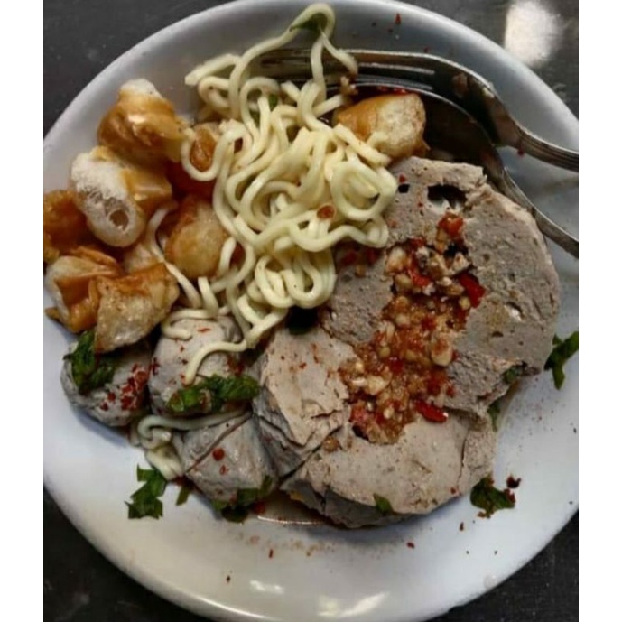 

Bakso ikan jumbo isi instant