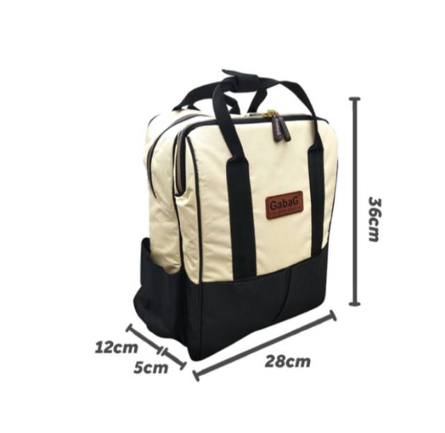 GABAG Damar Cooler Bag Backpack Tas Asi Diaper Bag  Laptop