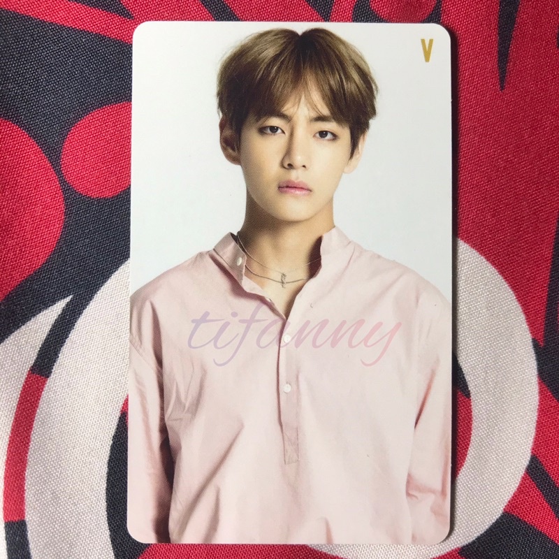 Photocard Taehyung Youth Japan pc taehyung v