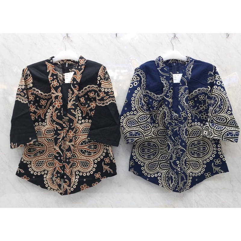 Atasan batik / baju batik wanita / batik modern / atasan batik wanita mura / kutubaru murah / 2317