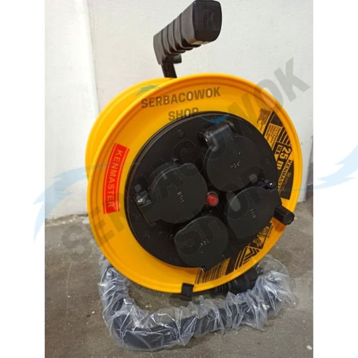 Kenmaster Kabel Roll 25 Meter SNI Kabel Gulung Panjang Fleksibel