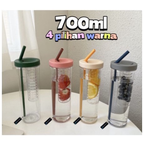 Botol Minum Infused Water 700 Ml Murah