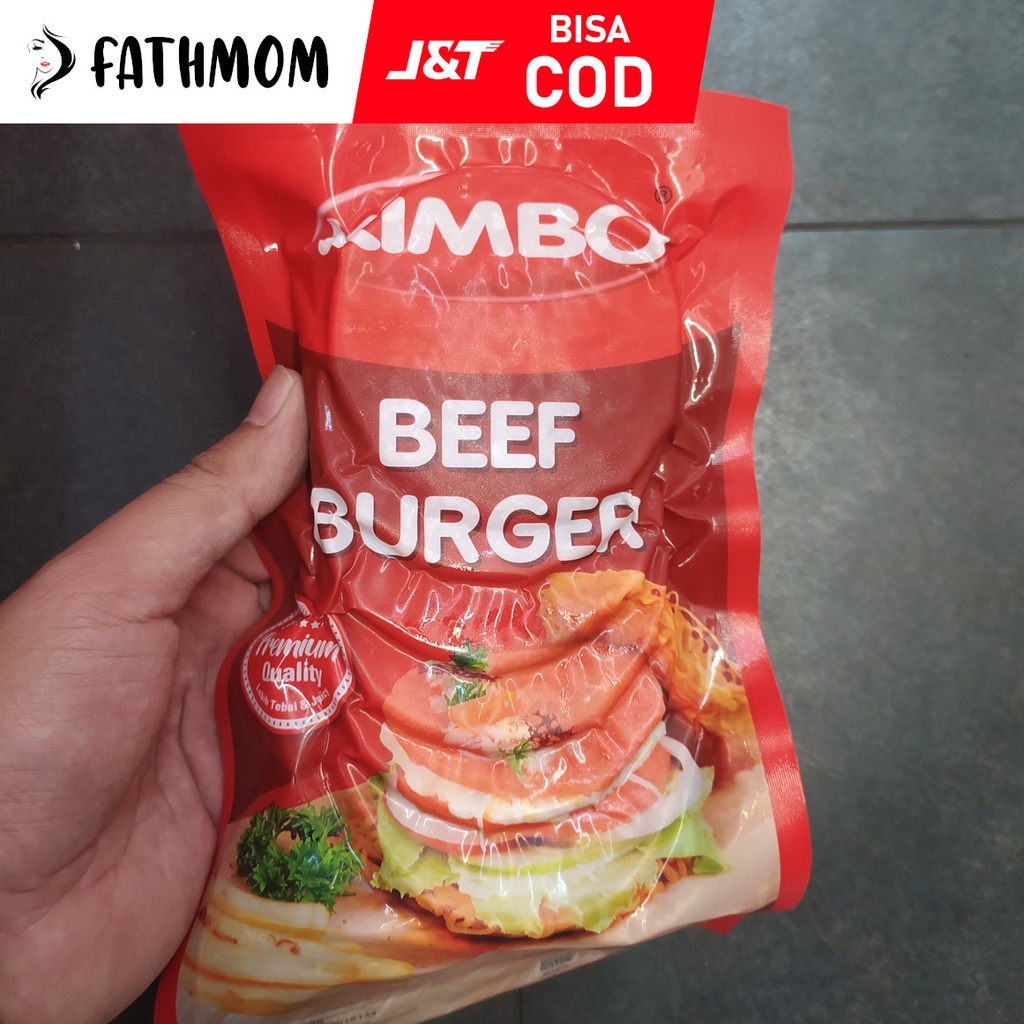 

KIMBO Beef Burger isi 6 Pack 168gr
