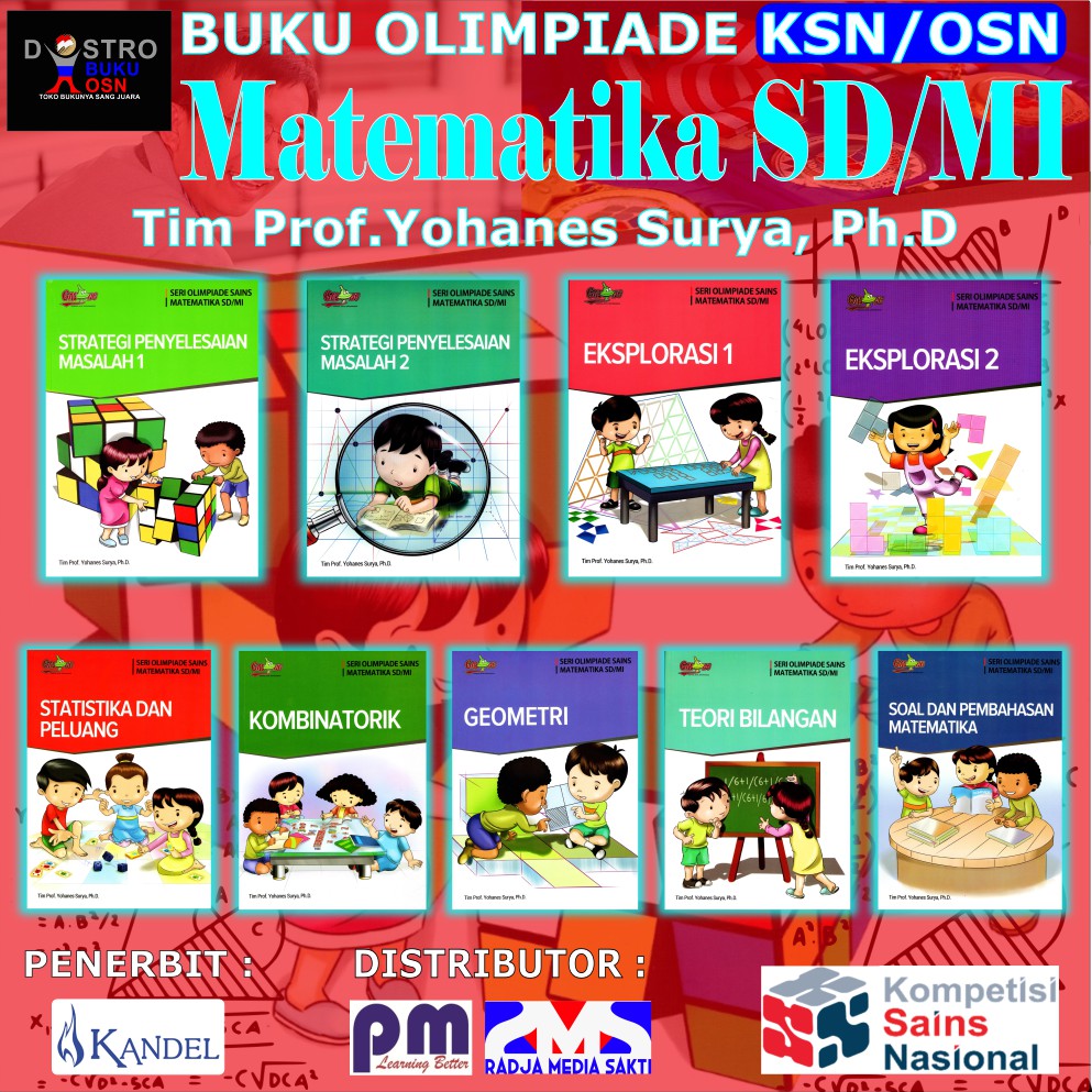 BUKU KSN OSN OLIMPIADE MATEMATIKA SD MI Tim Prof Yohanes Surya Ph.D  METODE GASING