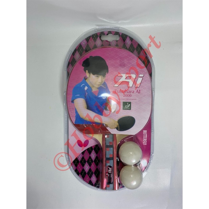 Bat Bet Bad Pingpong Butterfly Fukuhara Ai 2000 Tenis Meja ITTF Ok