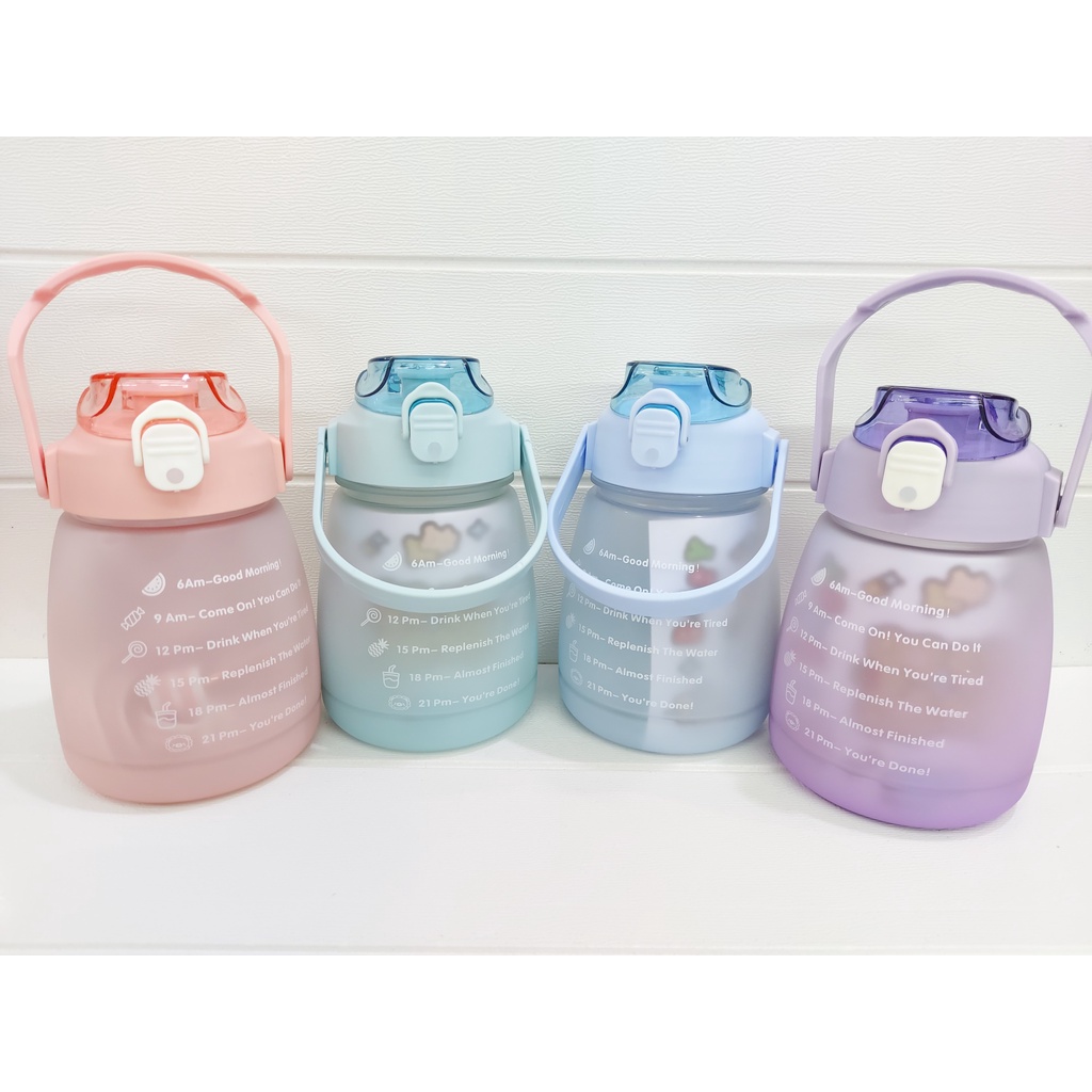 BOTOL GENDUT PELANGI (1389) TALI &amp; DOUBLE STICKER UK. 1200ML