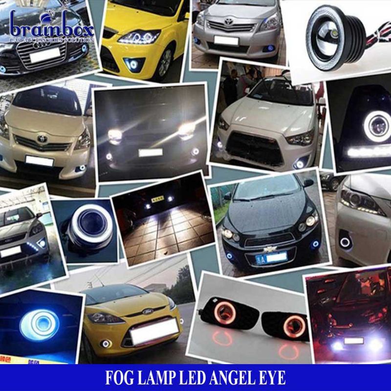 LAMPU KABUT/FOGLAMP ANGEL EYES UNIVERSAL 89,76,64 MM(KANAN&amp;KIRI)/