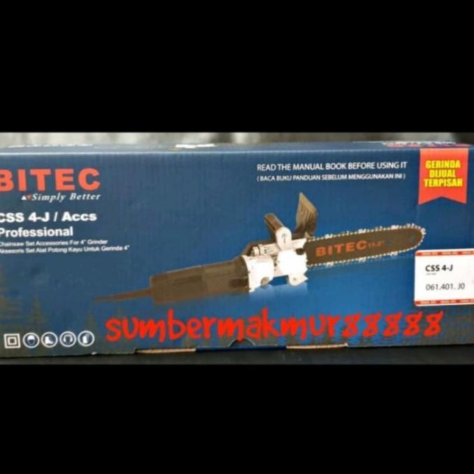 Acesories Gerinda Chainsaw Merk Bitec Css 4-J