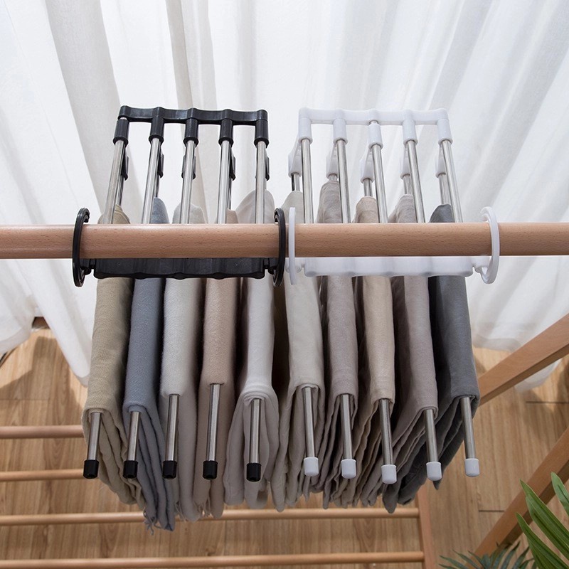 multifunctional pants rack - gantungan celana