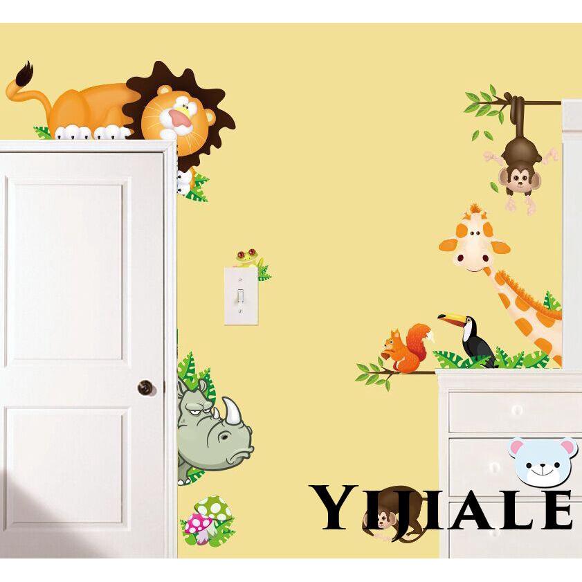 YJ Stiker Dinding dengan Bahan Mudah Dilepas Gambar YJ Stiker Dinding dengan Bahan Mudah Dilepas Gambar