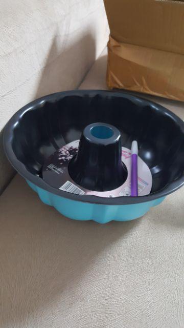Loyang Tulban Impor Anti Lengket Teflon Cake Maker Dekorasi Kue  Bolu Dan Tart Baking Pan