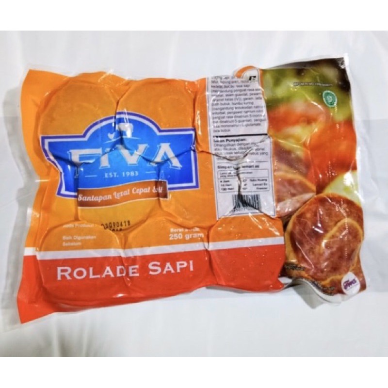 

Fiva Rolade Sapi 250gr