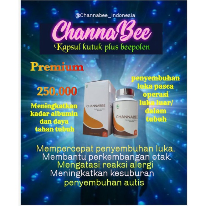 

kapsul extrak ikan gabus-ChannaBee