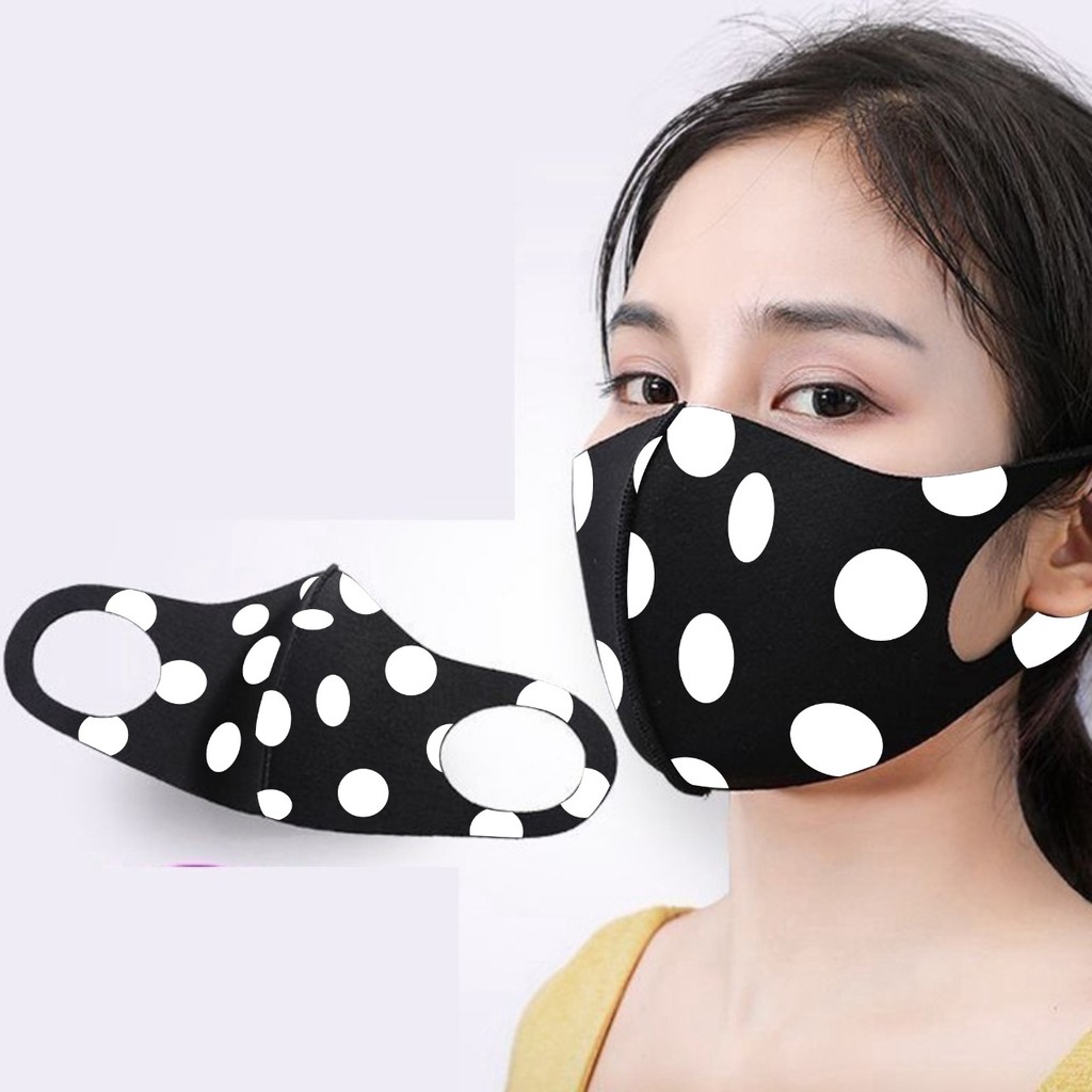 Fashion Masker Dapat Digunakan Kembali Topeng Lembut Antibakteri dan Masker Tahan Debu