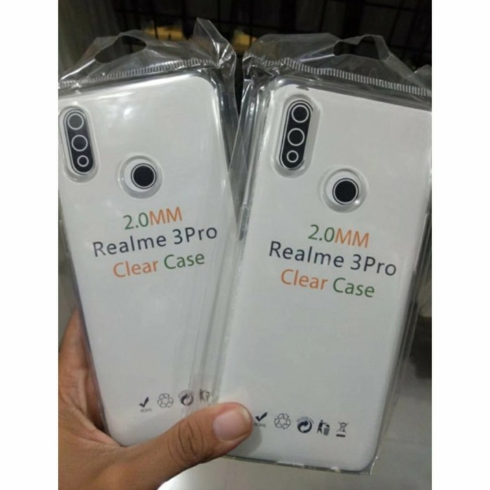 0RI Softcase Clear Case Sillikon Kondom Case Bening Casing Realme 3 Pro by T.A
