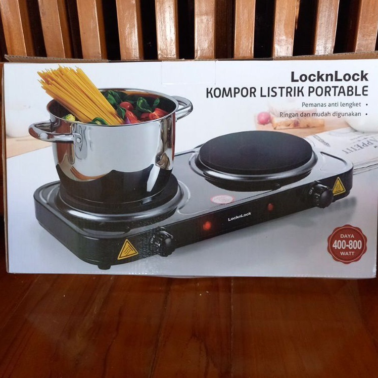 Kompor Listrik Portable locknlock