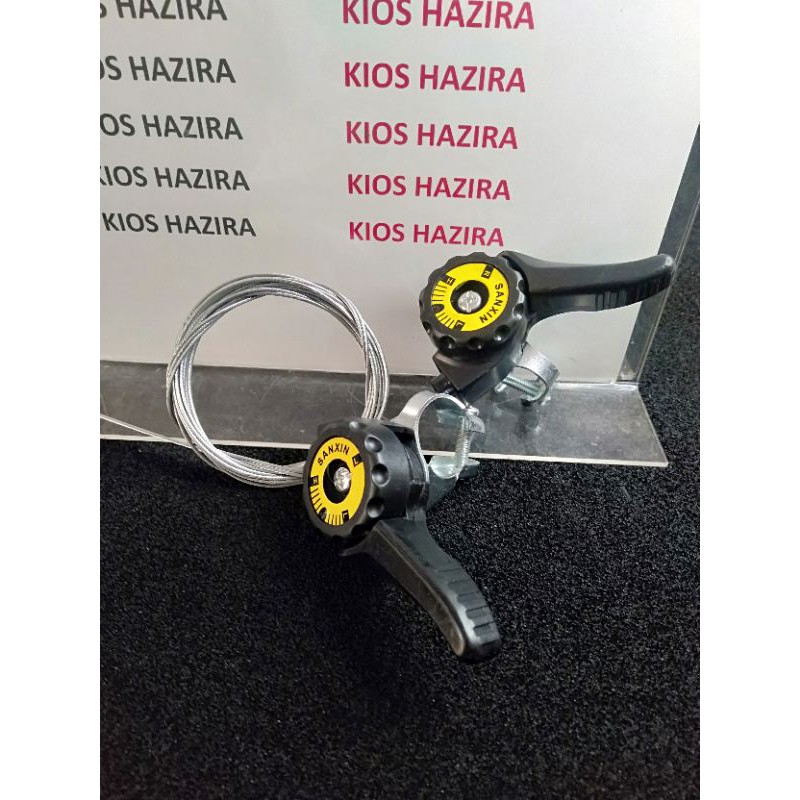 Shifter operan gigi sepeda sistem geser 6-7 speed
