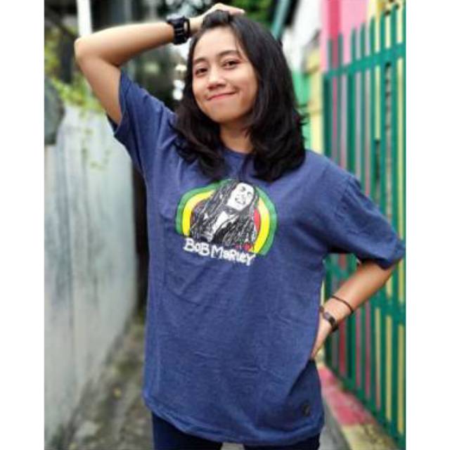 Kaos bob marley original baju reggae rasta rege regge jamaica musik distro murah surfing