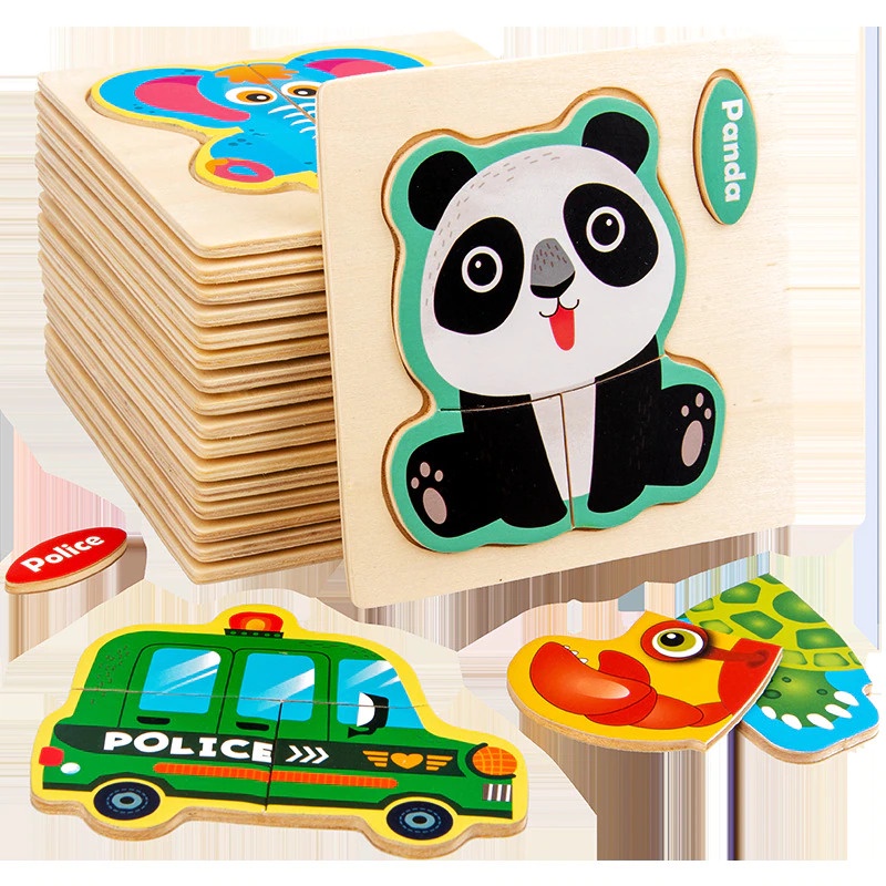 Flashmart Mainan Anak Montessori Puzzle Children Toy