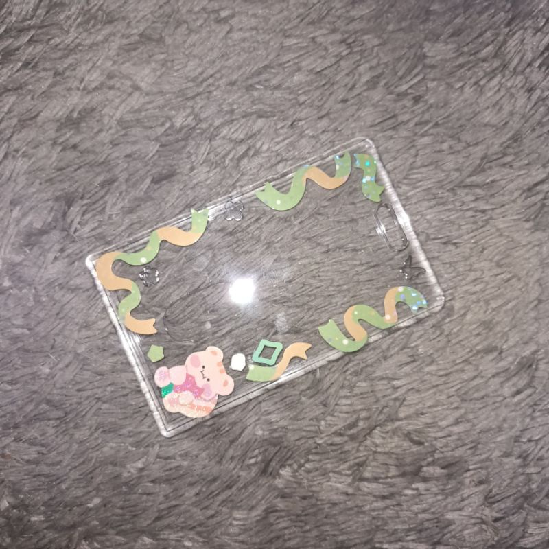 

READY!!acrylic id card deco