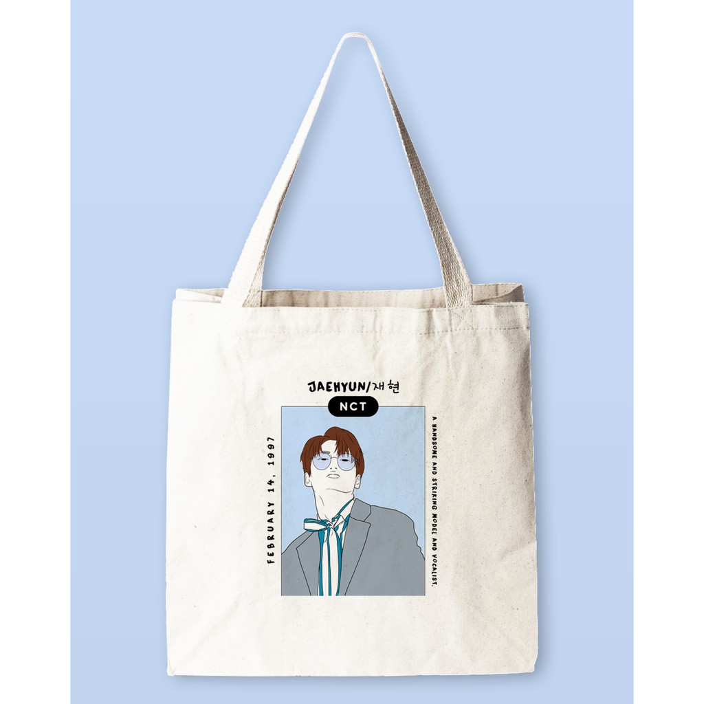JAEHYUN NCT (2) CANVAS TOTEBAG