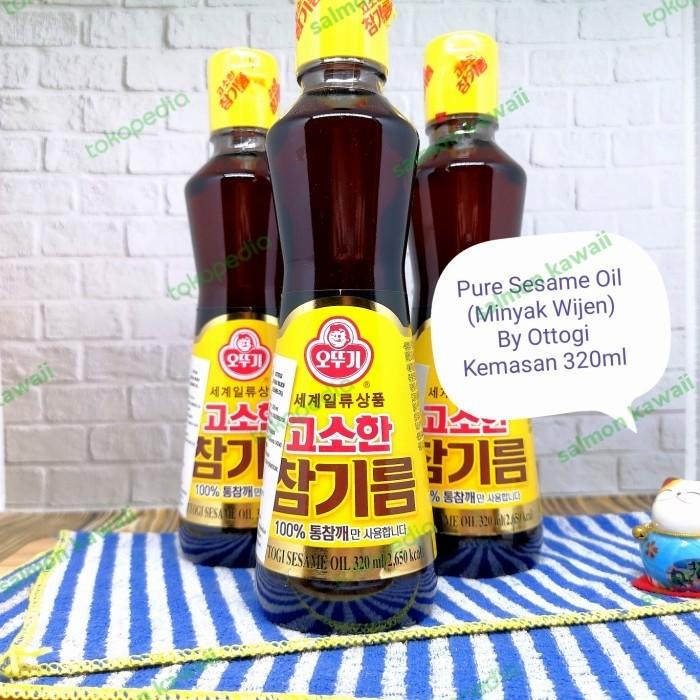 

Ottogi Sesame Oil Pure 100% Komposisi Korean/ Minyak Wijen Murni Korea 034