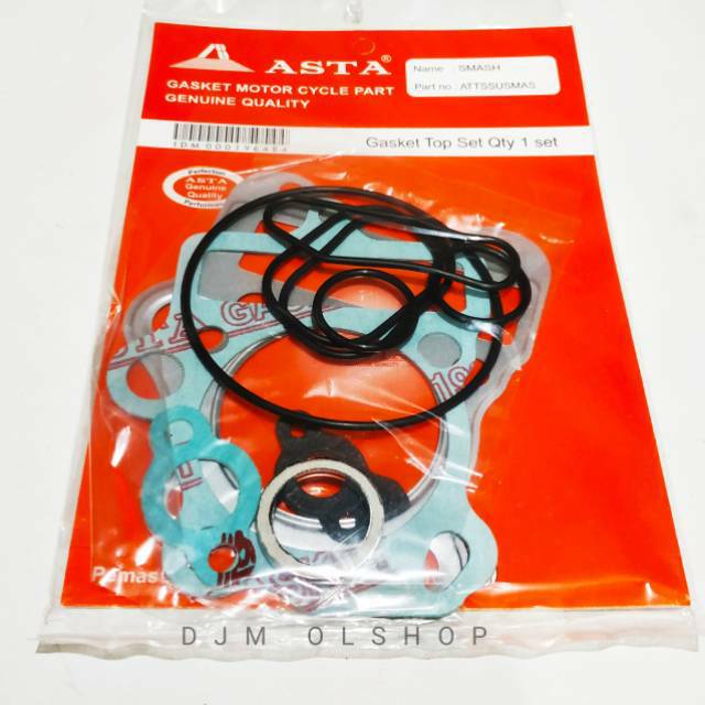 Paking Top Set Asta Suzuki Smash, Shogun 125, Shogun New Sp, Titan, Satria Fu, Thunder 125